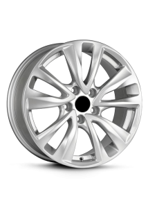 Nissan Micra EL vinterhjul Sølv Oberon 5 /Continental vinterdæk