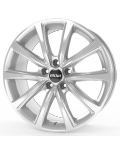 Vinter komplethjul i 19'' DW Liberty Sølv.med Barum Polaris 6. MG-S6 Suv.